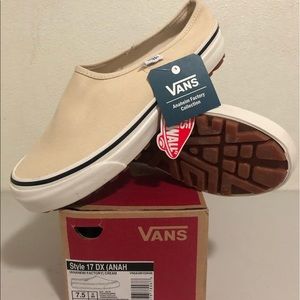 Cream VANS